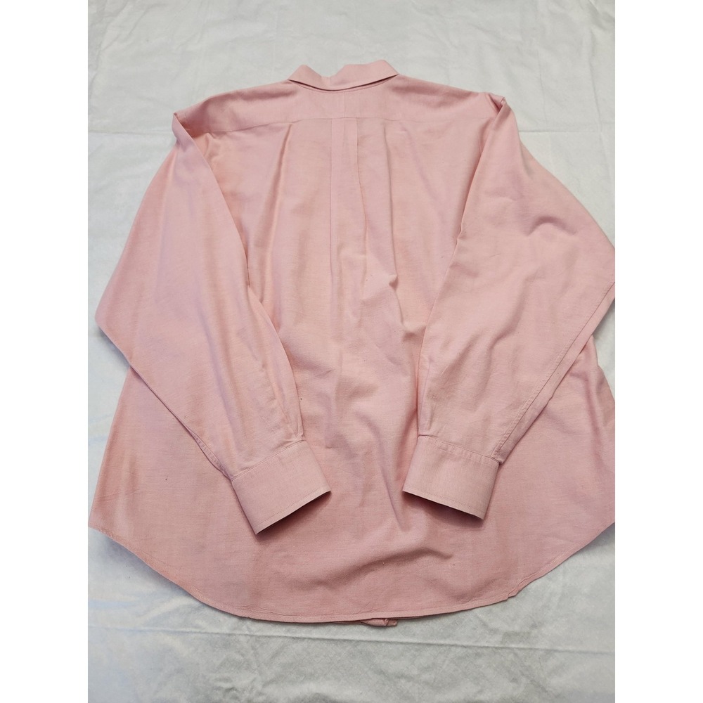 Ralph Lauren Shirt Mens XL Pink Oxford Classic Fit Button Down Long Sleeve Flesh - Picture 14 of 14